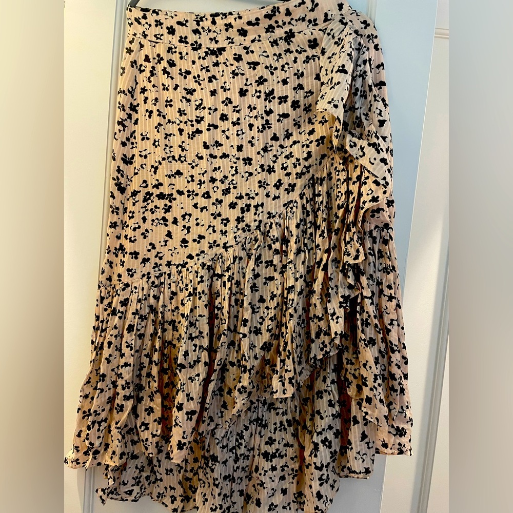 Ulla Johnson petal pink skirt